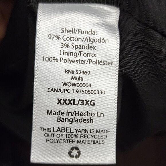 Free Assembly Long Sleeve Relaxed Fit Plaid Blazer Office Career Work Wear - Picture 16 of 16